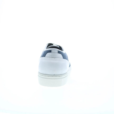 Pastori by Di Bianco Otho Nappa Suede Mens White Lifestyle Sneakers Shoes