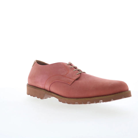 T.B. Phelps Otis Oxford 1015-56 Mens Red Oxfords & Lace Ups Plain Toe Shoes