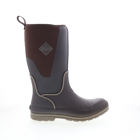 Original Muck Originals Tall Fleece WP Womens Brown Casual Dress Boots