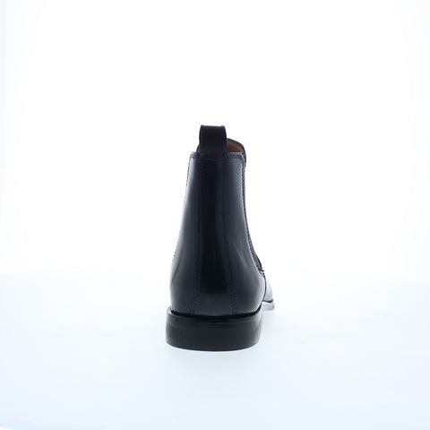 Steve Madden Owner OWNE01M1 Mens Black Leather Slip On Chelsea Boots