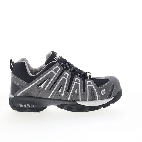 Nautilus Oxford Composite Toe SD10 N1340 Mens Gray Wide Work & Safety Shoes