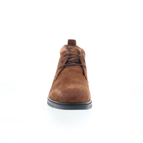 Steve Madden P-Grayt Mens Brown Suede Lace Up Chukkas Boots