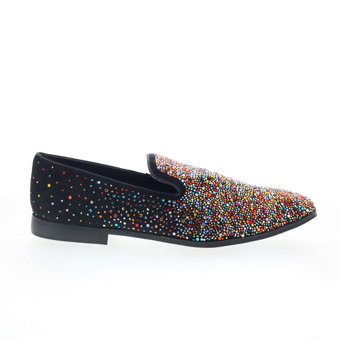 Steve Madden P-Liamm Mens Black Loafers & Slip Ons Penny Shoes