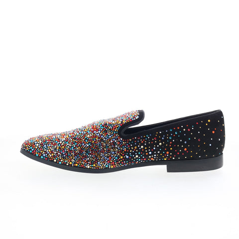 Steve Madden P-Liamm Mens Black Loafers & Slip Ons Penny Shoes