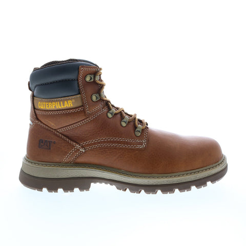 Caterpillar Fairbanks P74138 Mens Brown Wide Leather Work & Safety Boots