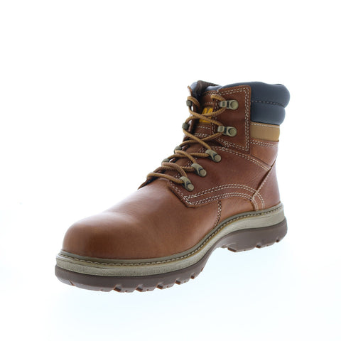 Caterpillar Fairbanks P74138 Mens Brown Wide Leather Work & Safety Boots