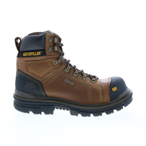 Caterpillar Hauler 6" Waterproof Composite Toe Mens Brown Work & Safety Boots