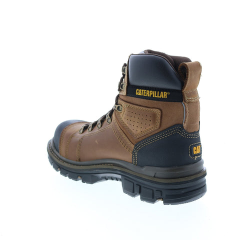 Caterpillar Hauler 6" Waterproof Composite Toe Mens Brown Work & Safety Boots