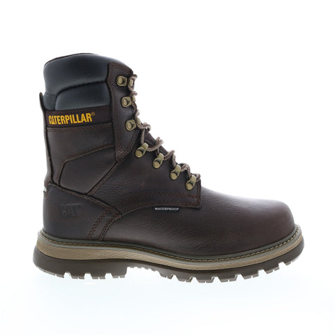 Caterpillar Fairbanks 8" WP TX Steel Toe Mens Brown Work & Safety Boots