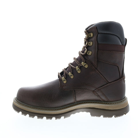 Caterpillar Fairbanks 8" WP TX Steel Toe Mens Brown Work & Safety Boots