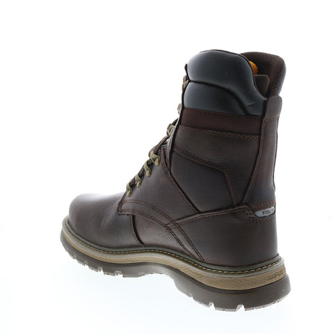 Caterpillar Fairbanks 8" WP TX Steel Toe Mens Brown Work & Safety Boots