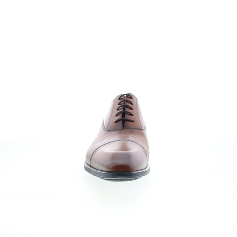 Studio Belvedere Pacco Mens Brown Leather Oxfords & Lace Ups  display picture 2