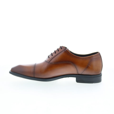 Belvedere Paris Men\'s Brown Leather Cap Toe Oxford Dress Shoes s-l400.jpg main image 4