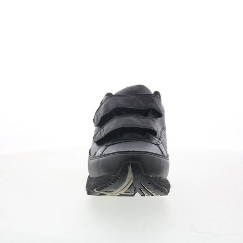 Drew Paige 14695-12 Womens Black Wide Leather Lifestyle Sneakers Shoes