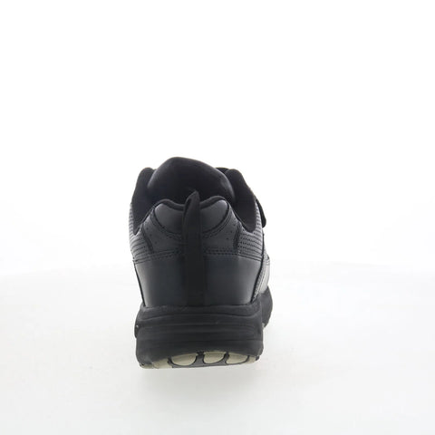 Drew Paige 14695-12 Womens Black Wide Leather Lifestyle Sneakers Shoes