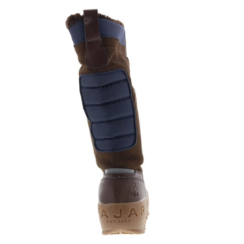 Pajar Paige 44499 Womens Brown Leather Zipper Mid Calf Boots