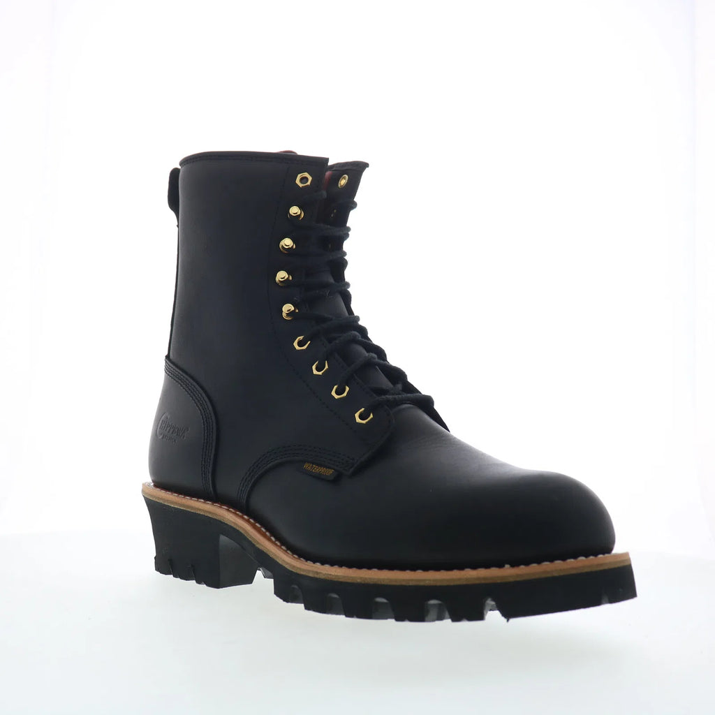 Chippewa Paladin WP Steel Toe Logger 73050 Mens Black Work & Safety Bo ...