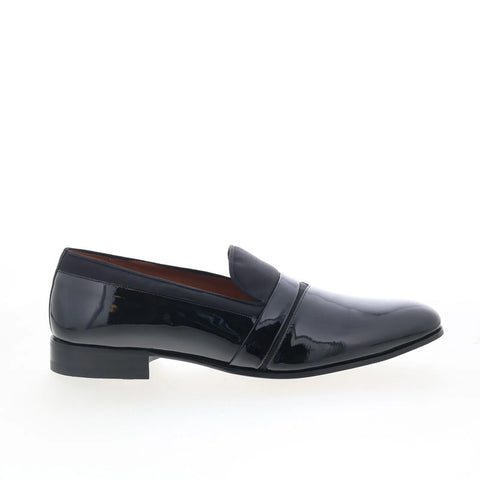 Mezlan Palio 21167 Mens Black Patent Leather Loafers & Slip Ons Casual Shoes