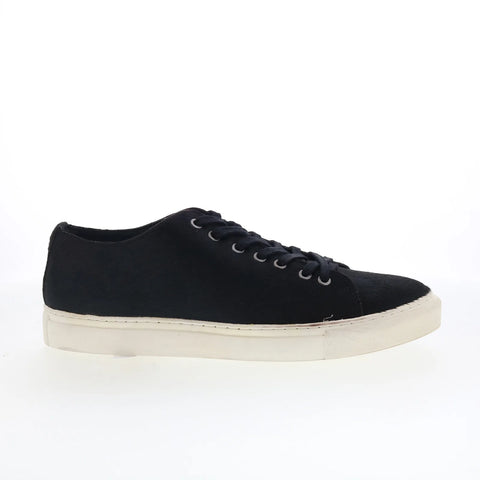 Pajar Palm 46887 Mens Black Leather Lace Up Lifestyle Sneakers Shoes