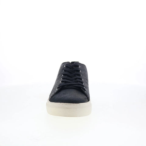 Pajar Palm 46887 Mens Black Leather Lace Up Lifestyle Sneakers Shoes