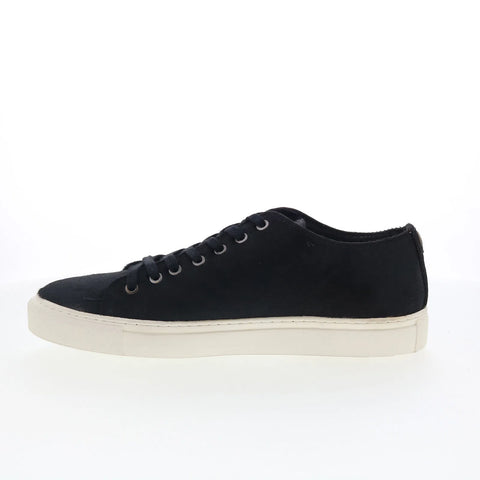 Pajar Palm 46887 Mens Black Leather Lace Up Lifestyle Sneakers Shoes