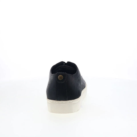 Pajar Palm 46887 Mens Black Leather Lace Up Lifestyle Sneakers Shoes