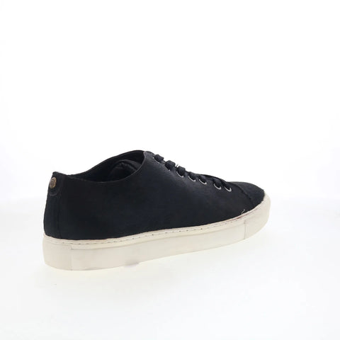 Pajar Palm 46887 Mens Black Leather Lace Up Lifestyle Sneakers Shoes