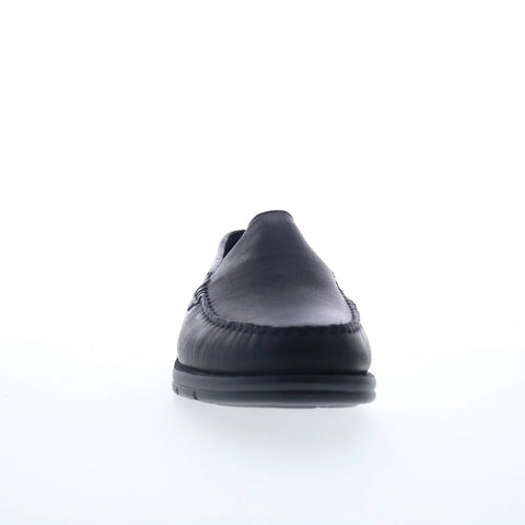 Rockport Palmer Venetian BCI5935 Mens Black Wide Loafers Casual Shoes