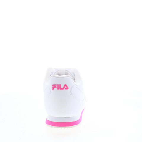 Fila Panzia 5RM01060-155 Womens White Leather Lifestyle Sneakers Shoes
