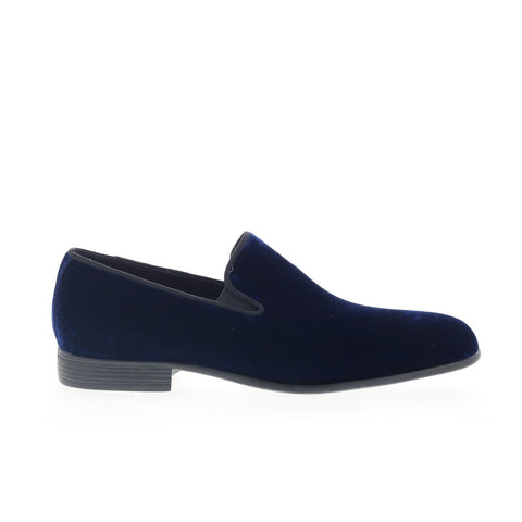 Studio Belvedere Paolo Mens Blue Synthetic Loafers & Slip Ons Casual Shoes