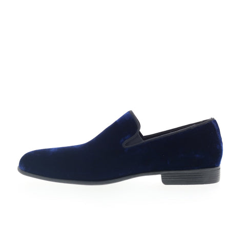 Studio Belvedere Paolo Mens Blue Synthetic Loafers & Slip Ons Casual Shoes