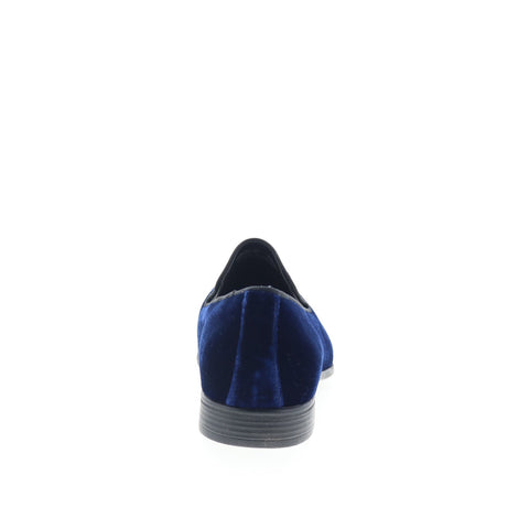 Studio Belvedere Paolo Mens Blue Synthetic Loafers & Slip Ons Casual Shoes