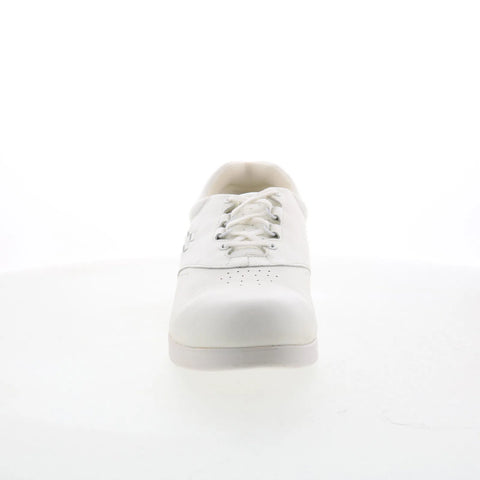 Drew Parade II 10295-22 Womens White Wide Leather Lifestyle Sneakers Shoes