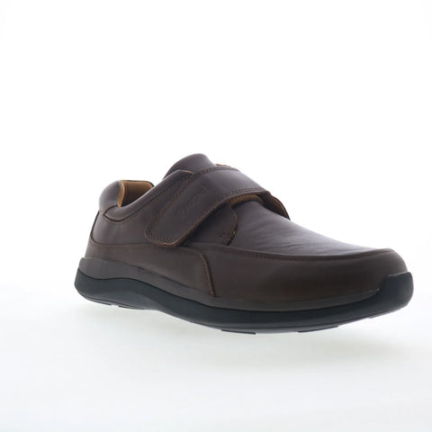Propet Parker Mens Brown Extra Wide 3E Loafers & Slip Ons Casual Shoes