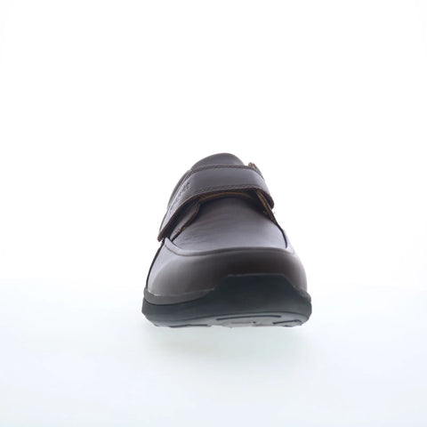 Propet Parker Mens Brown Extra Wide 3E Loafers & Slip Ons Casual Shoes