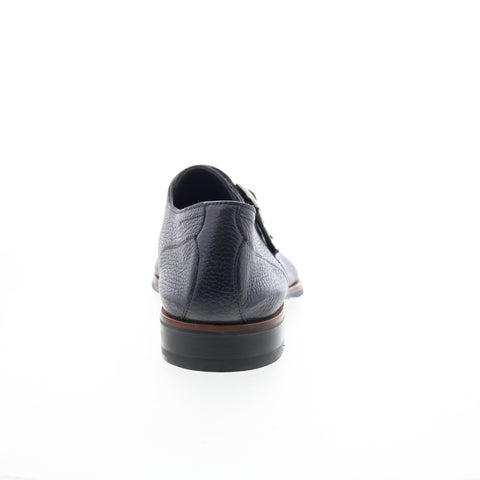 Di Bianco Parma Mens Black Leather Loafers & Slip Ons Casual Shoes