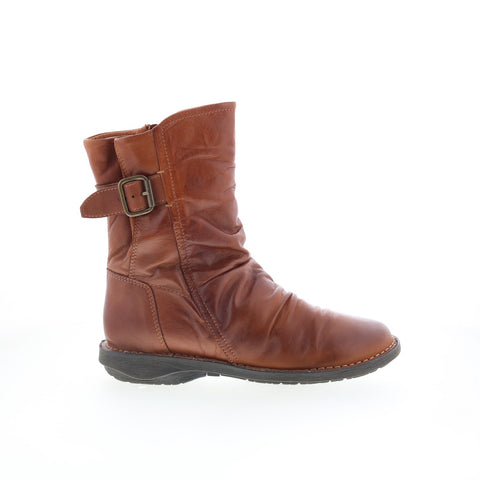 Miz Mooz Parody Wool PARODY-WOOL Womens Brown Leather Casual Dress Boots