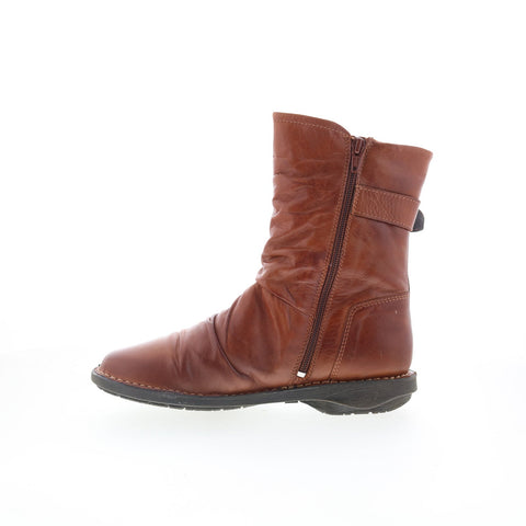 Miz Mooz Parody Wool PARODY-WOOL Womens Brown Leather Casual Dress Boots