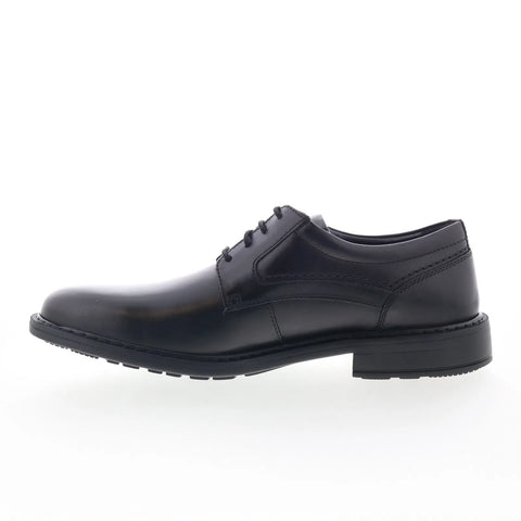 Rockport Parsons Plain Toe Mens Black Oxfords & Lace Ups Plain Toe Shoes