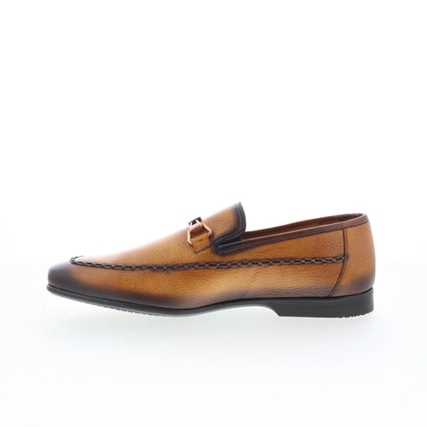 Mezlan Patina 21099 Mens Brown Leather Loafers & Slip Ons Penny Shoes