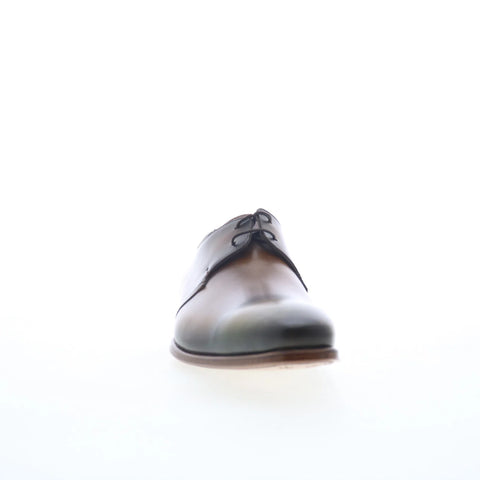 Mezlan Patina Leather Derby Mens Brown Oxfords & Lace Ups Plain Toe Shoes