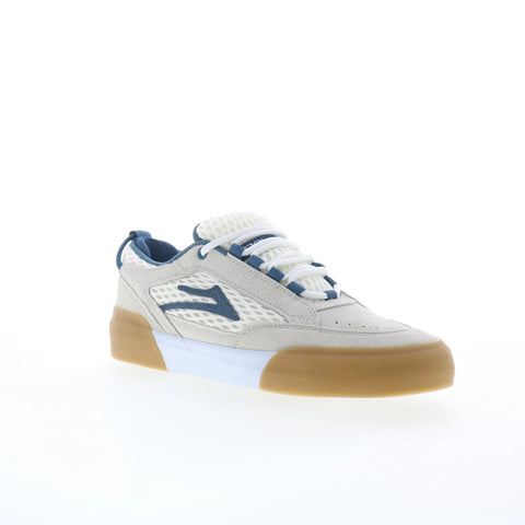 Lakai Payload Mens Gray Suede Lace Up Skate Inspired Sneakers Shoes