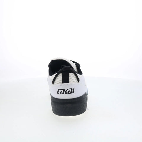 Lakai Payload Mens White Leather Lace Up Skate Inspired Sneakers Shoes