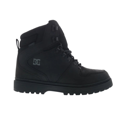 DC Peary TR ADYB700045-BB2 Mens Black Leather Skate Inspired Sneakers Shoes