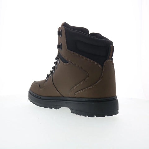 DC Peary TR ADYB700045-DCC Mens Brown Leather Skate Inspired Sneakers Shoes