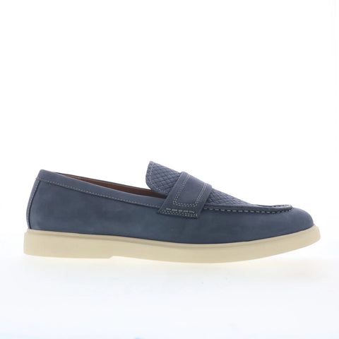 Steve Madden Pecos PECO01M1 Mens Blue Loafers & Slip Ons Casual Shoes
