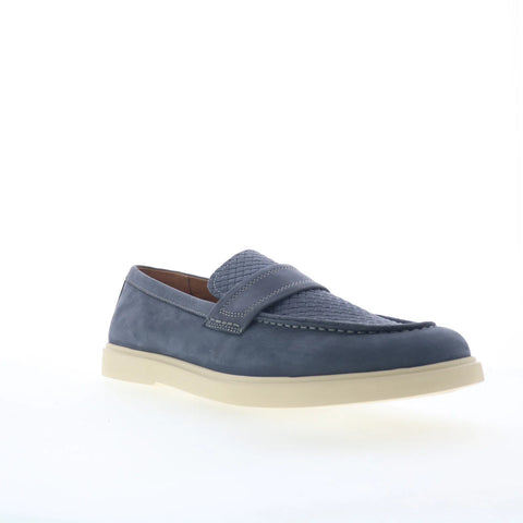 Steve Madden Pecos PECO01M1 Mens Blue Loafers & Slip Ons Casual Shoes