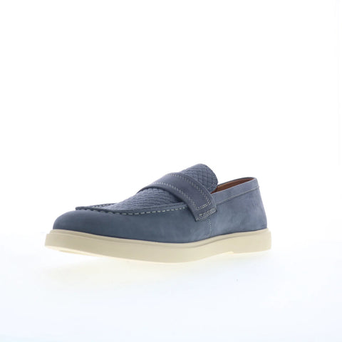 Steve Madden Pecos PECO01M1 Mens Blue Loafers & Slip Ons Casual Shoes
