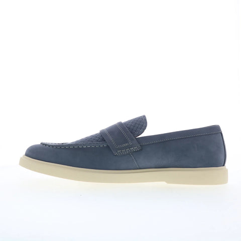 Steve Madden Pecos PECO01M1 Mens Blue Loafers & Slip Ons Casual Shoes