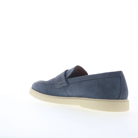 Steve Madden Pecos PECO01M1 Mens Blue Loafers & Slip Ons Casual Shoes